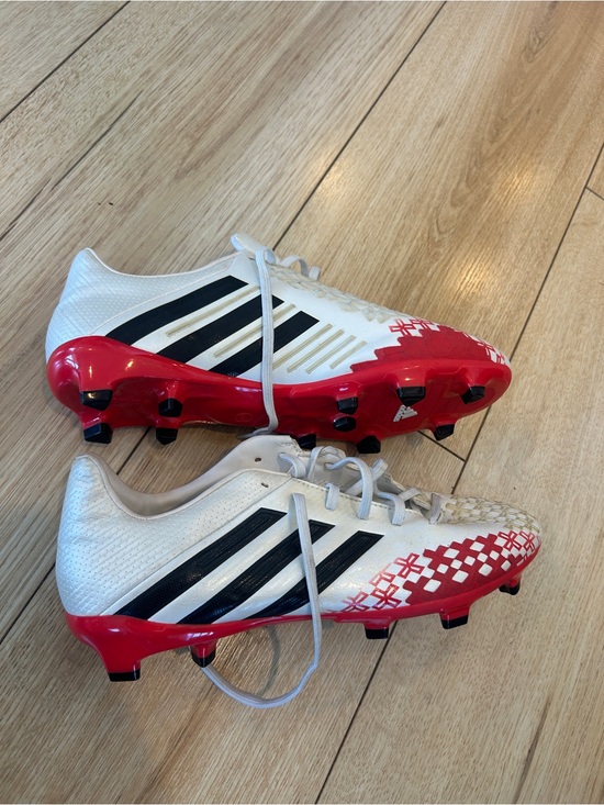 adidas Other - Adidas Absolion Soccer Cleats – Men’s Size 8.5 – White & Red – Brand New